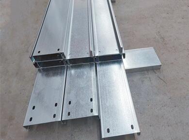 C-section steel for customer from Tunisia