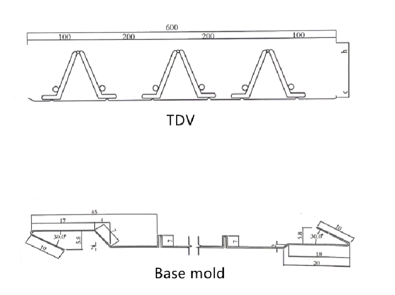 steel bar truss deck system