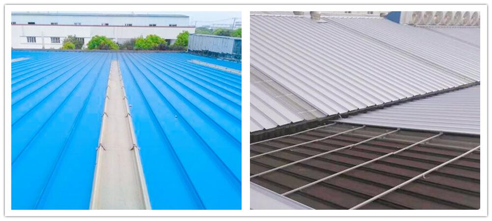 Roofsheets used on long-span steel structure buildings