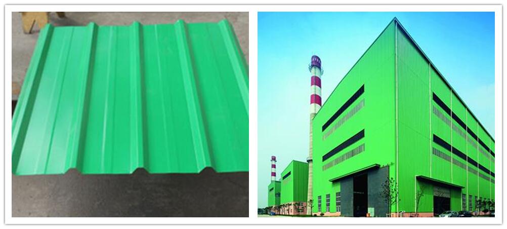 Colorful steelsheets with bright color and multiple choices