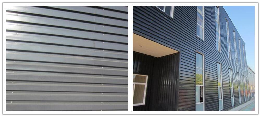 Cold rolled corrugated metal steel sheet for building’s wall