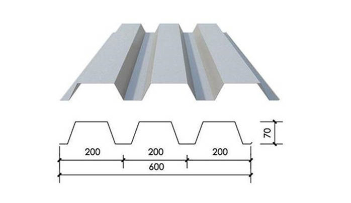 Open type galvanized steel/metal flooring