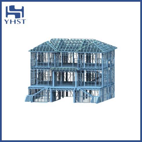 Customized lightweight steel villa