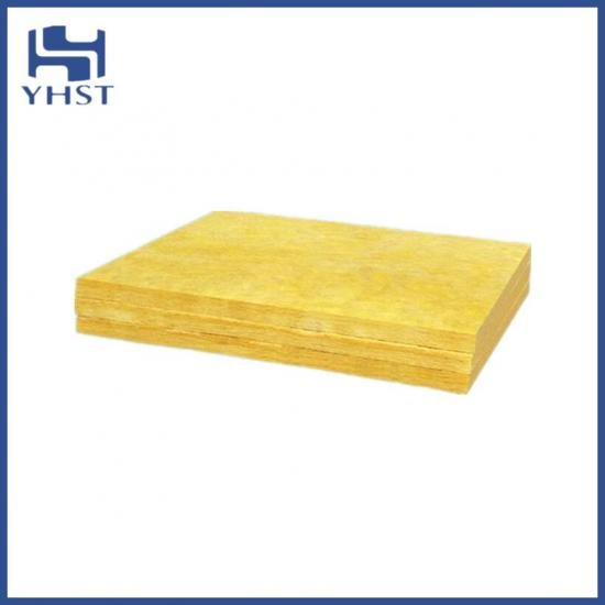 Sound absorbing and heat insulating glass wool